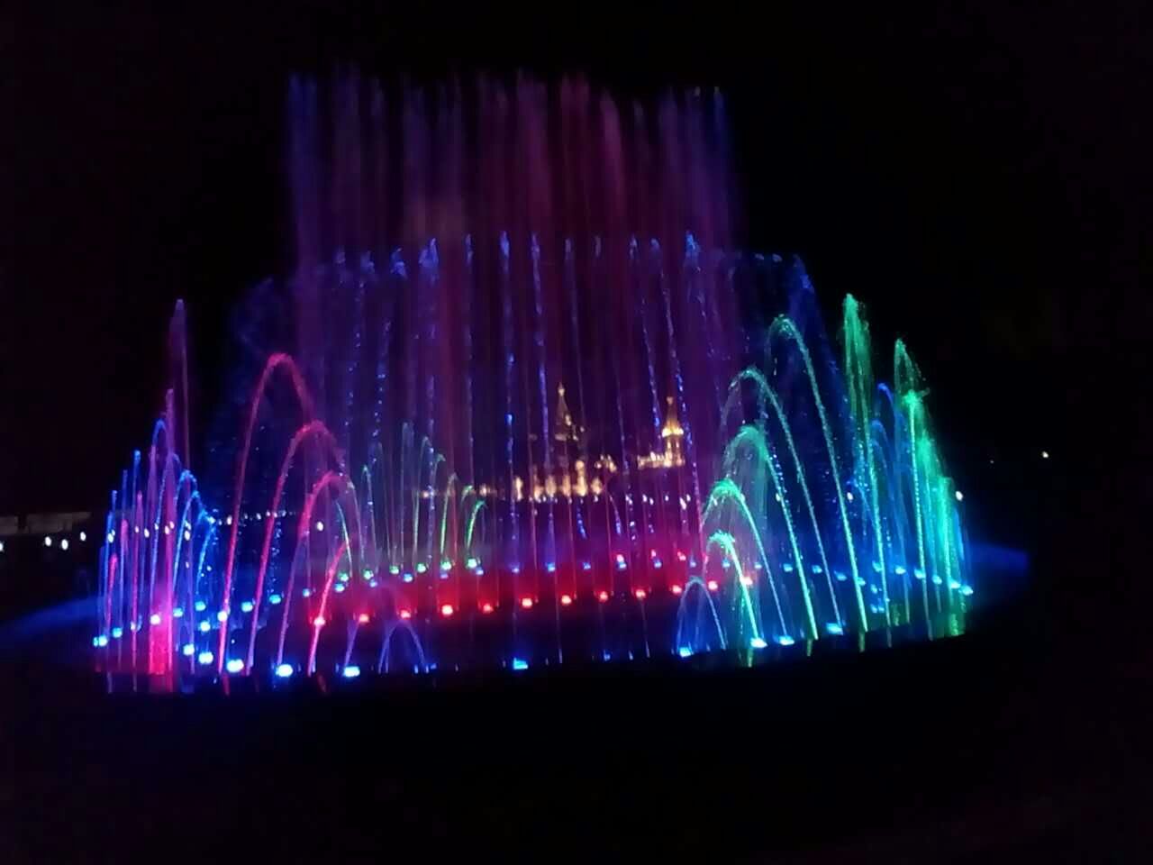 公园广场音乐喷泉